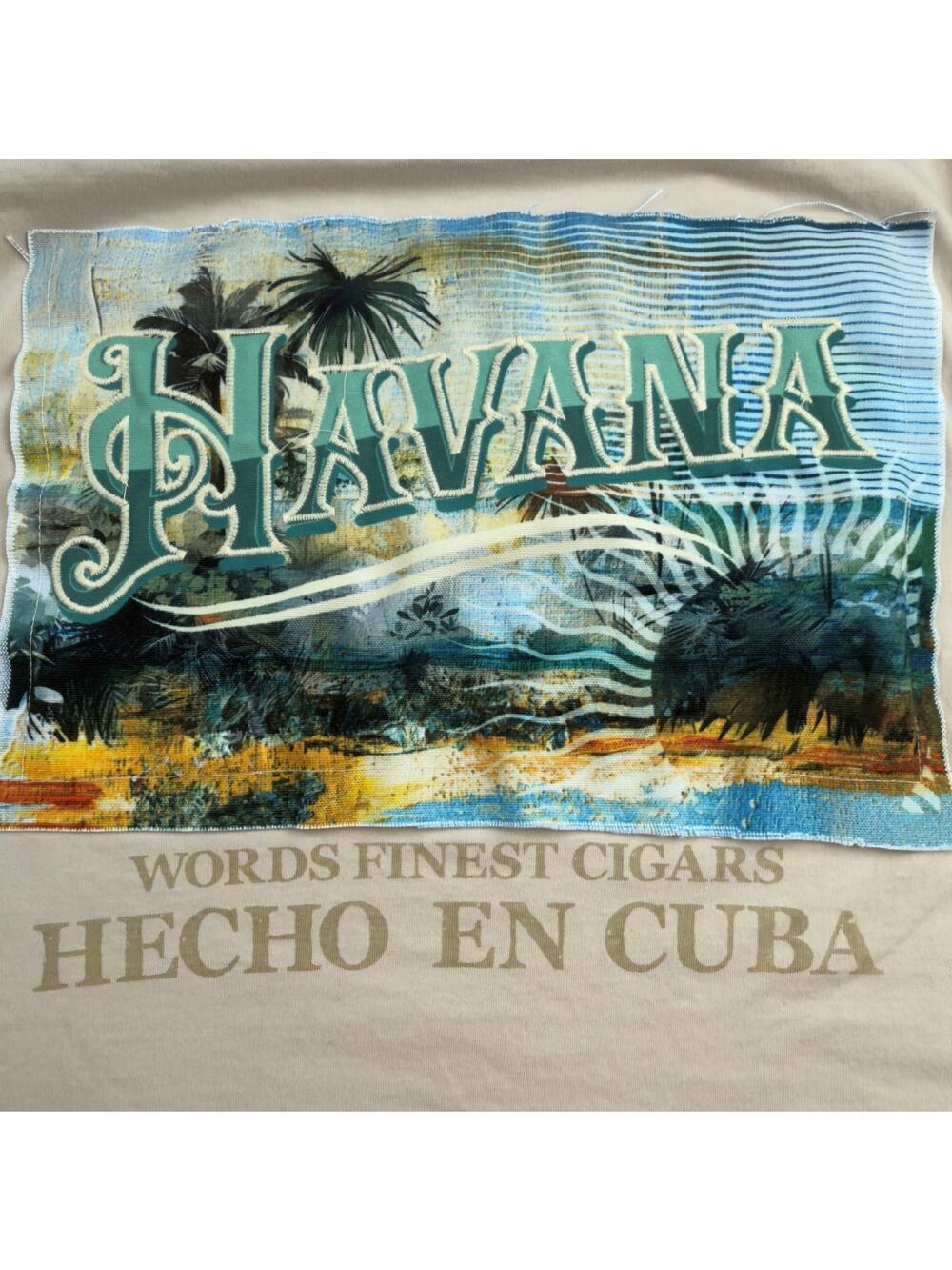 Rebel Vengeance Havana Cuba Cigars Tee Shirt Men's Sz XL Summer Beach FL